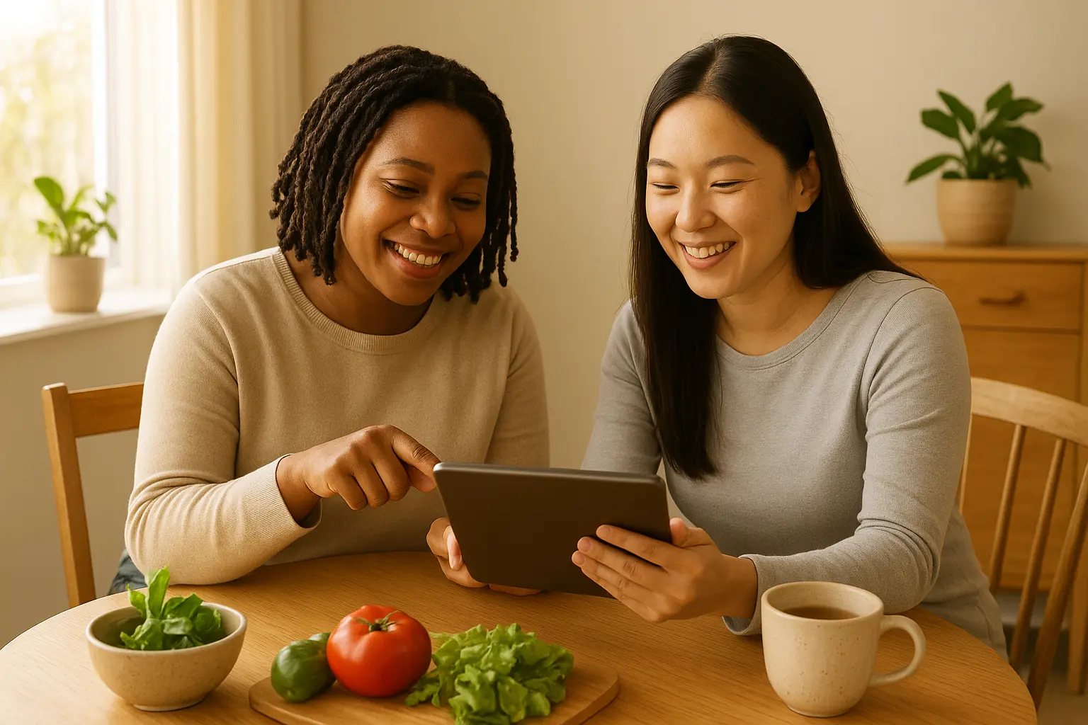 Mobile app interface