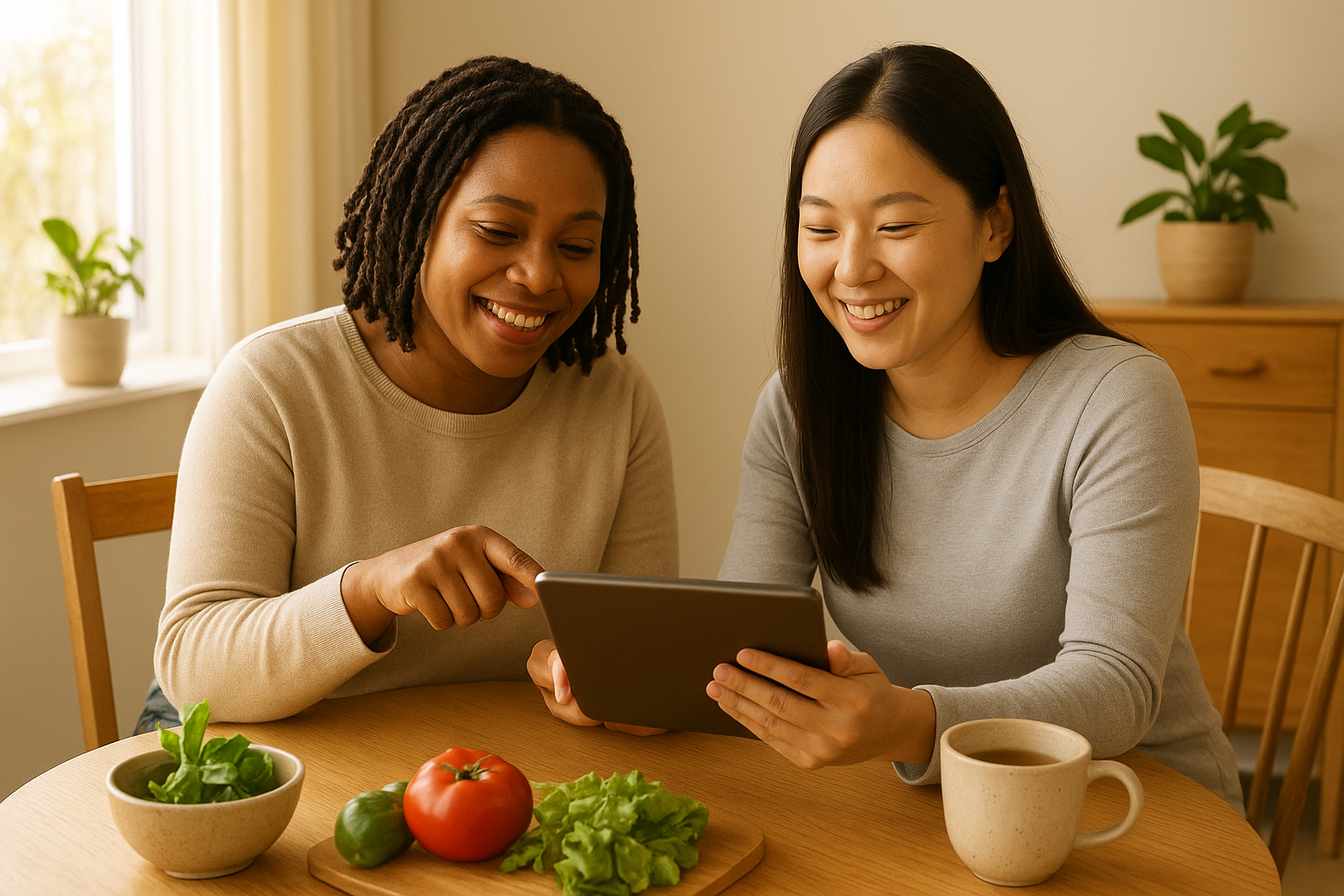 Mobile app interface